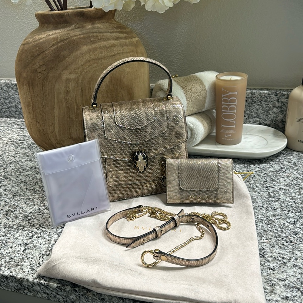 Serpenti Forever Small Top Handle